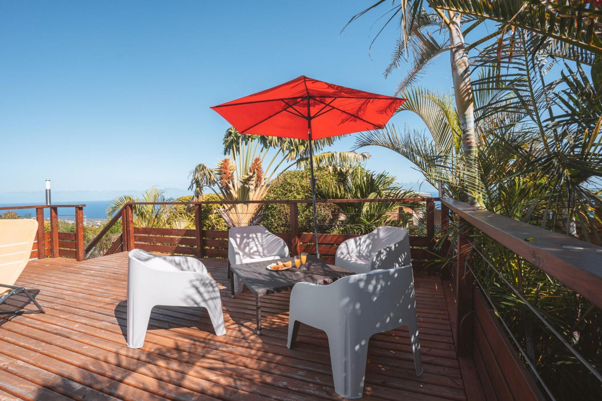 Villa Sunset St Leu, Avec Sa Vue Plongeante Sur La Mer 圣勒 外观 照片